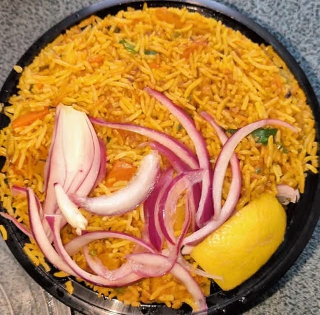 Veg Biryani.