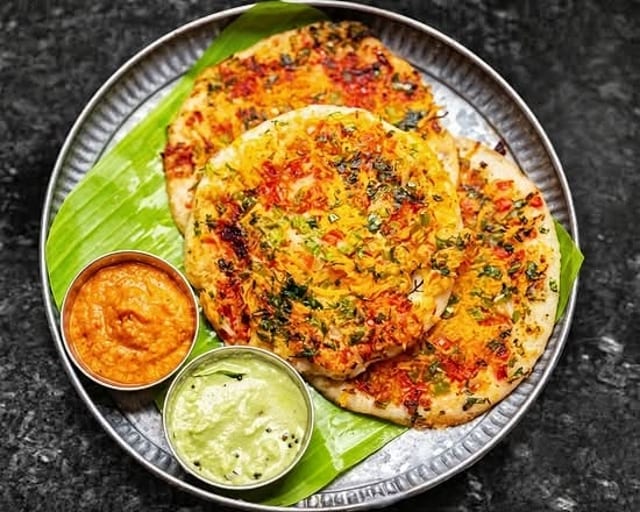 Spicy Uttapam.