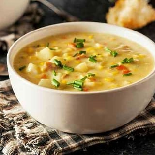 Sweet Corn Chicken Soup