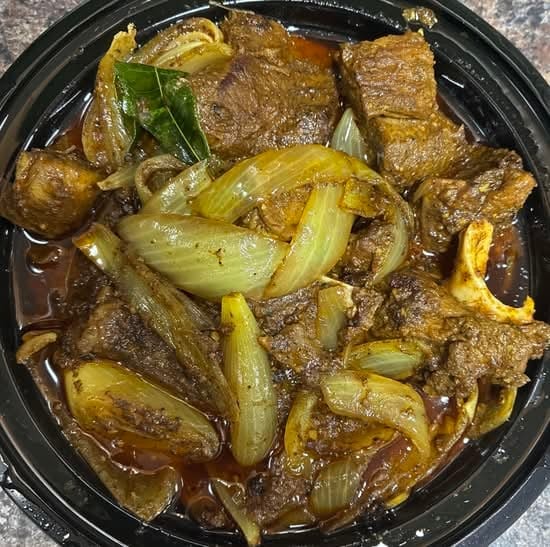 Dry Mutton Sukha.