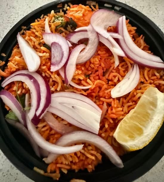 Special Paneer Biryani.