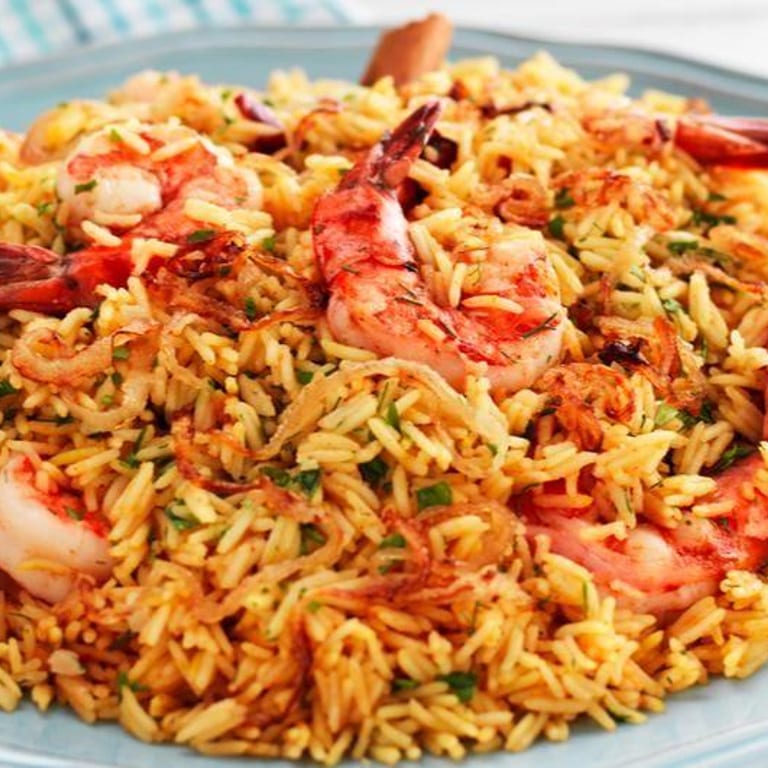 Shrimp Biryani Delight